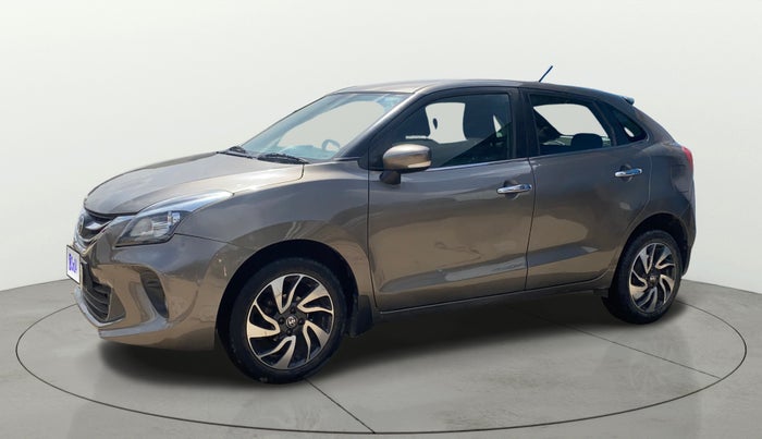 2019 Toyota Glanza V CVT, Petrol, Automatic, 57,126 km, Left Front Diagonal