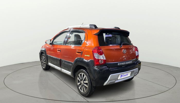 2017 Toyota Etios CROSS 1.2 G, Petrol, Manual, 1,09,423 km, Left Back Diagonal