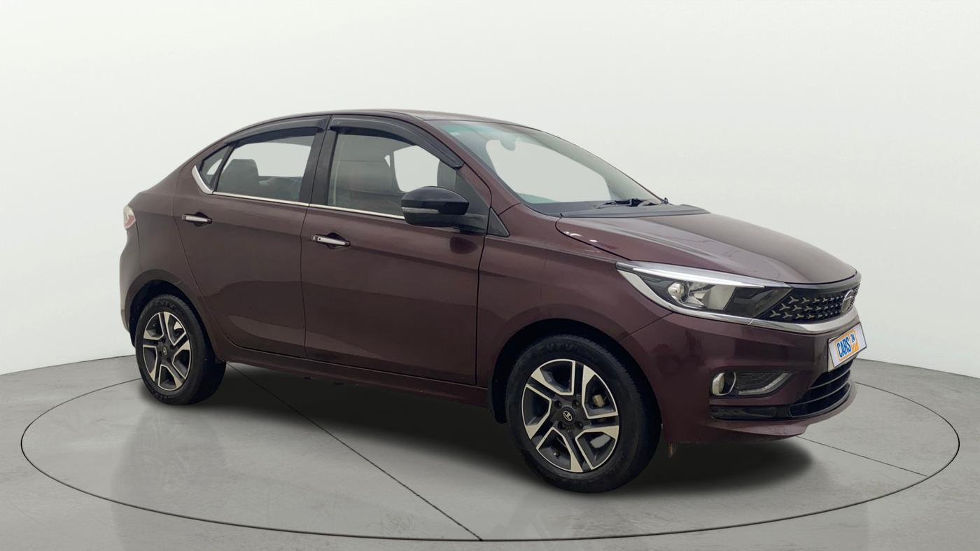 2021 Tata TIGOR XZA PLUS PETROL, Petrol, Automatic, 85,935 km, Right Front Diagonal