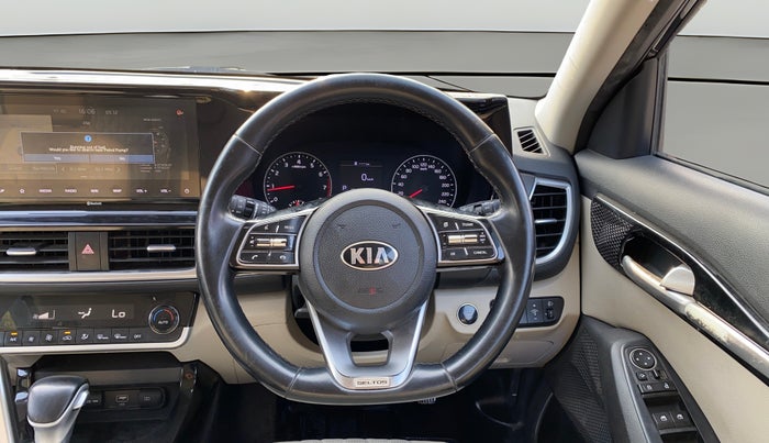 2020 KIA SELTOS HTX IVT 1.5 PETROL, Petrol, Automatic, 59,859 km, Steering Wheel Close Up