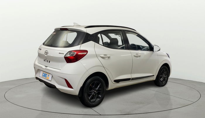 2021 Hyundai GRAND I10 NIOS SPORTZ 1.2 KAPPA VTVT, Petrol, Manual, 31,481 km, Right Back Diagonal