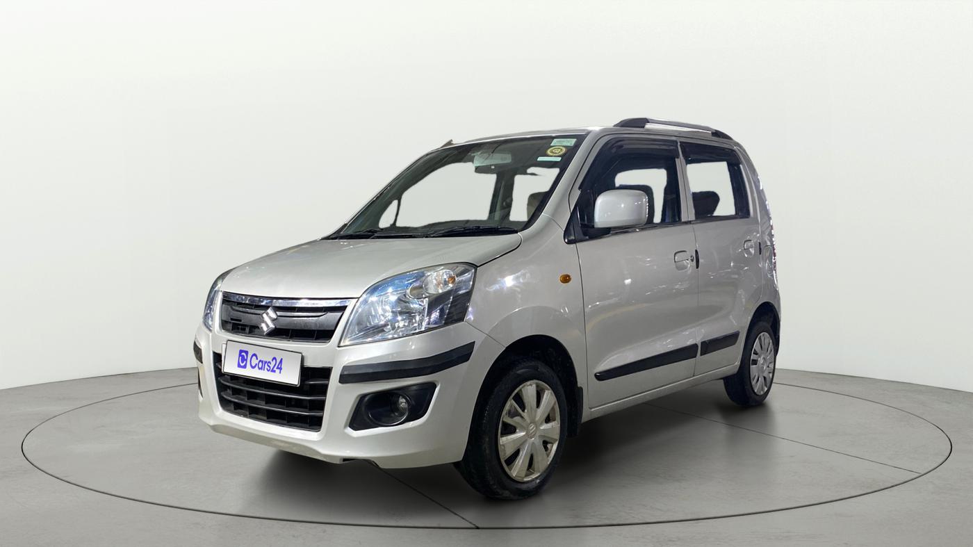 2018 Maruti Wagon R 1.0 VXI, Petrol, Manual, 38,881 km, Left Front Diagonal