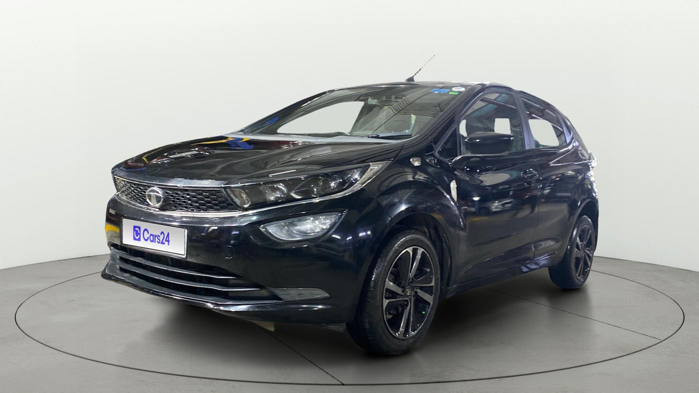2021 Tata ALTROZ XZ PLUS PETROL DARK EDITION, Petrol, Manual, 58,500 km, Left Front Diagonal