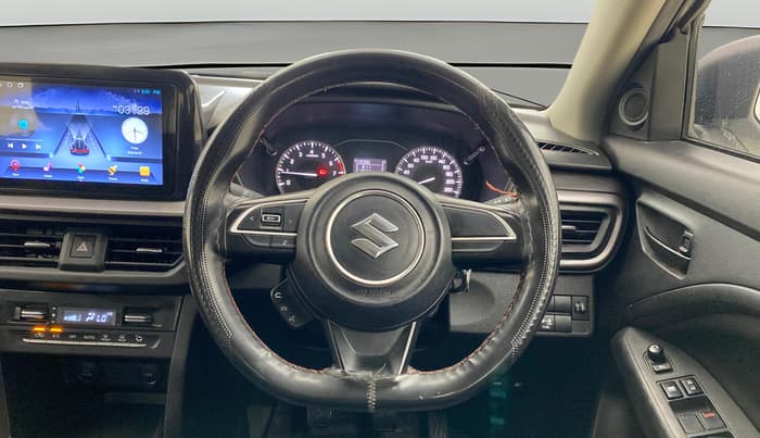 2025 Maruti BREZZA VXI S-CNG, CNG, Manual, 34,334 km, Steering Wheel Close Up