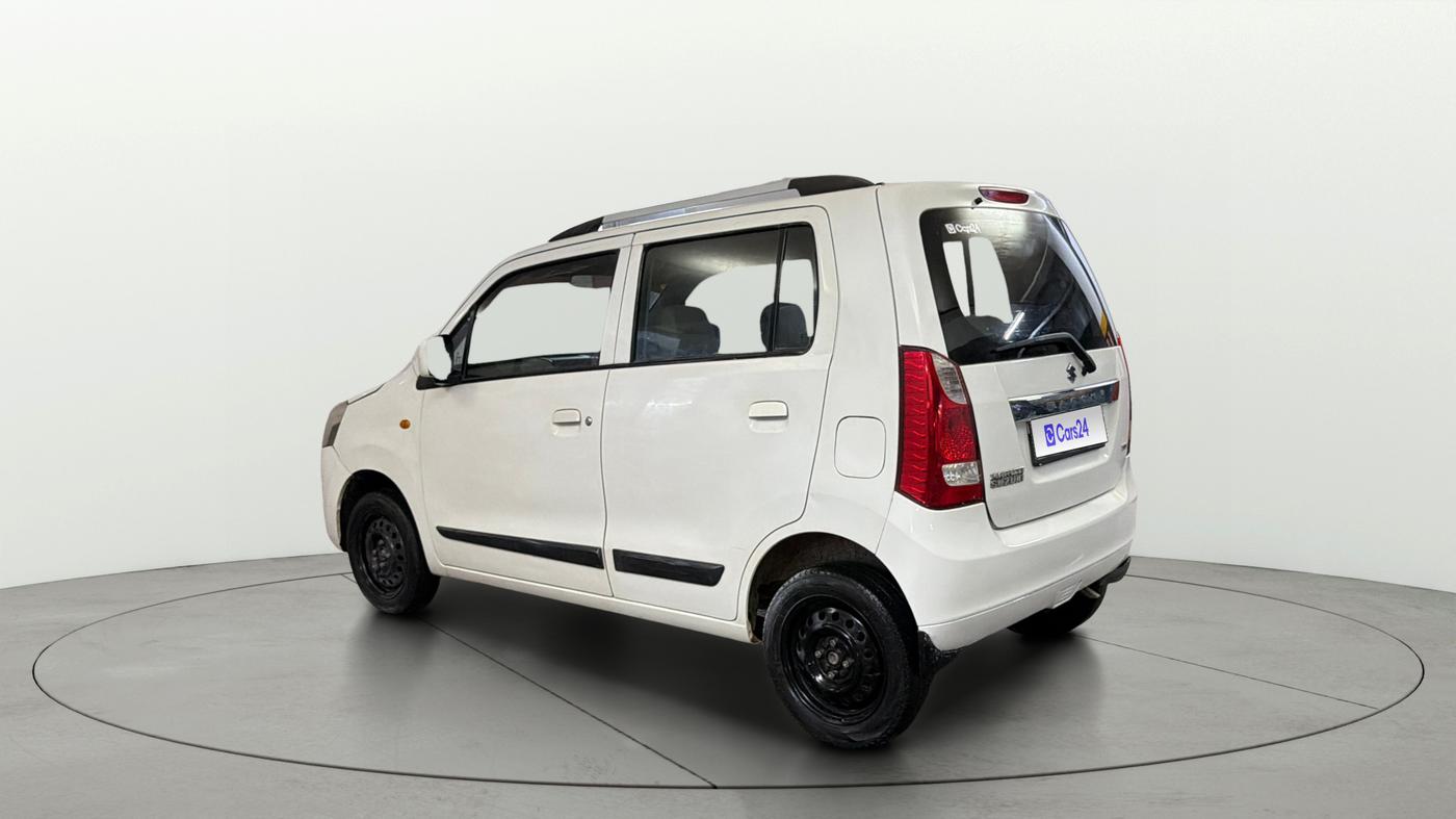 2017 Maruti Wagon R 1.0 VXI, Petrol, Manual, 20,374 km, Left Back Diagonal