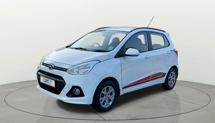 2016 Hyundai Grand i10 1.2 SPORTZ PRIME EDITION VTVT, Petrol, Manual, 48,239 km, Left Front Diagonal