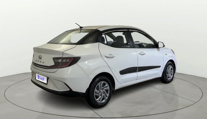 2021 Hyundai AURA S 1.2 CNG, CNG, Manual, 1,08,024 km, Right Back Diagonal