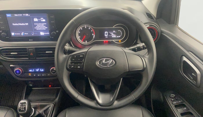 2020 Hyundai GRAND I10 NIOS SPORTZ 1.0 TURBO GDI, Petrol, Manual, 18,511 km, Steering Wheel Close Up