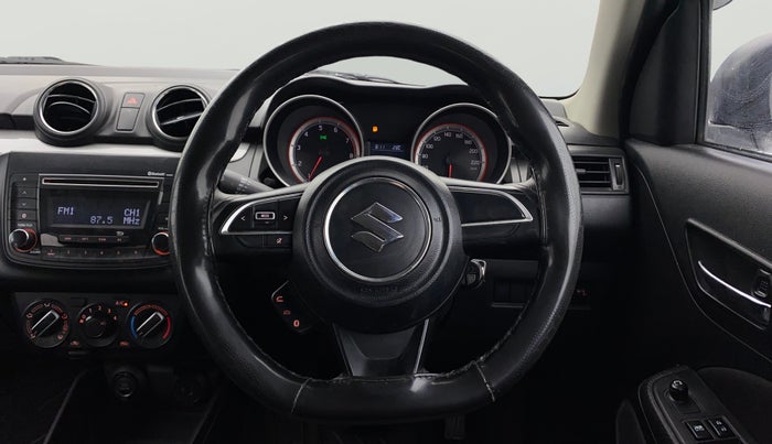 2020 Maruti Swift VXI AMT, Petrol, Automatic, 50,562 km, Steering Wheel Close Up