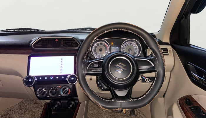 2018 Maruti Dzire VXI AMT, Petrol, Automatic, 96,296 km, Steering Wheel Close Up