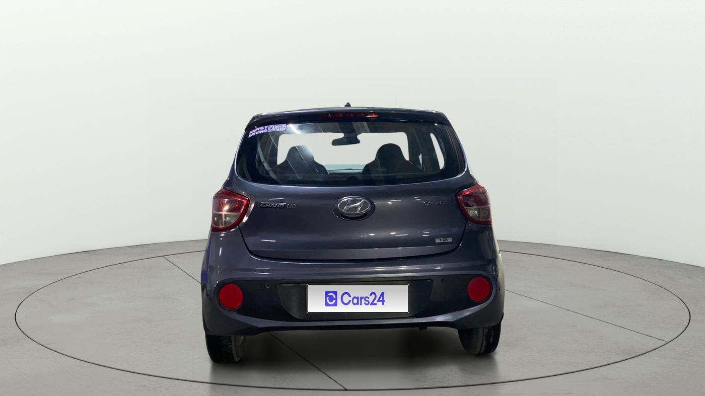 2017 Hyundai Grand i10 SPORTZ 1.2 KAPPA VTVT, Petrol, Manual, 49,580 km, Back/Rear