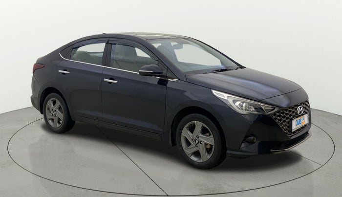 2021 Hyundai Verna SX 1.5 VTVT IVT, Petrol, Automatic, 35,989 km, Right Front Diagonal