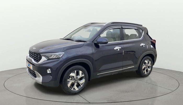 2023 KIA SONET HTX 1.5 DIESEL IMT, Diesel, Manual, 28,079 km, Left Front Diagonal