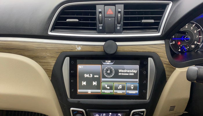 2022 Maruti Ciaz ALPHA 1.5 SHVS PETROL, Petrol, Manual, 39,289 km, Air Conditioner