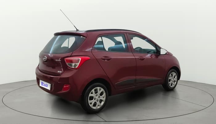 2015 Hyundai Grand i10 SPORTZ 1.2 KAPPA VTVT, Petrol, Manual, 26,180 km, Right Back Diagonal