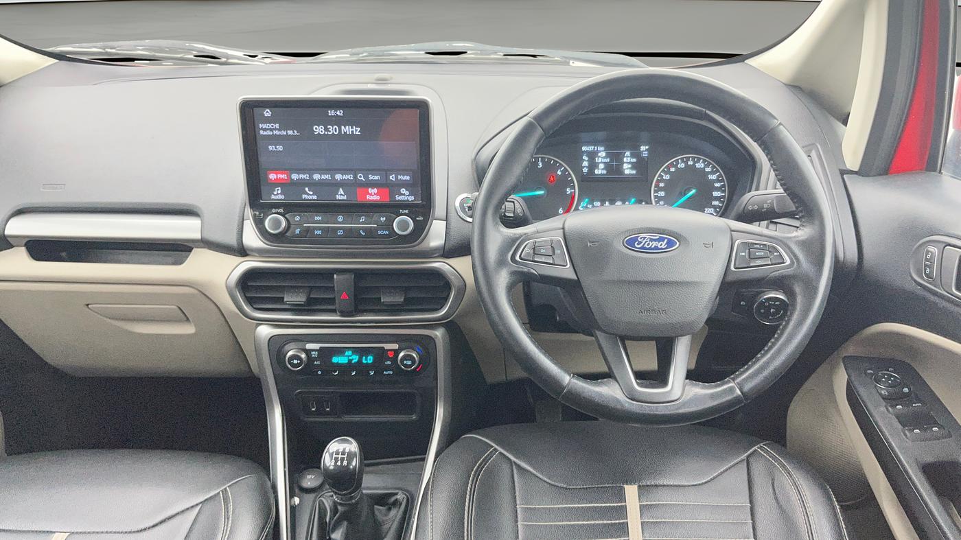 2019 Ford Ecosport TITANIUM 1.5L DIESEL, Diesel, Manual, 90,436 km, Steering Wheel Close Up