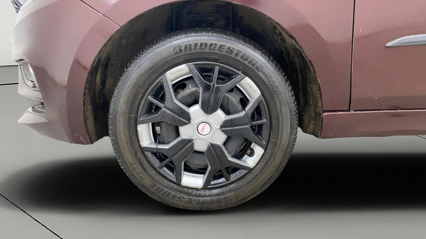 2021 Tata TIGOR XZ PETROL, Petrol, Manual, 64,008 km, Left Front Wheel