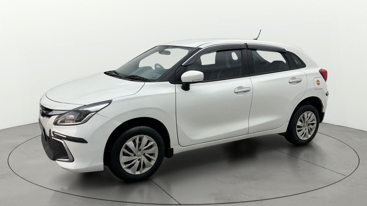 2023 Toyota Glanza S, Petrol, Manual, 23,363 km, Left Front Diagonal