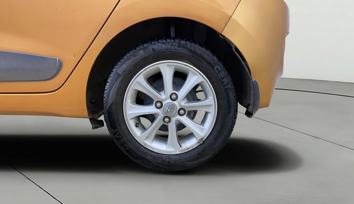 2014 Hyundai Grand i10 ASTA AT 1.2 KAPPA VTVT, Petrol, Automatic, 74,436 km, Left Rear Wheel