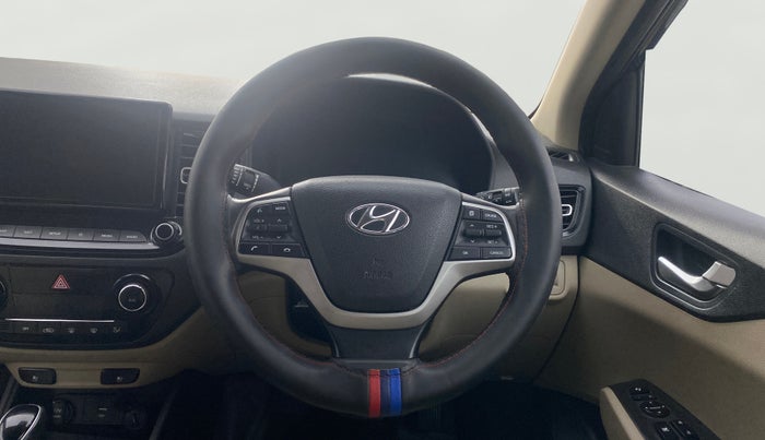 2022 Hyundai Verna SX (O) 1.5 VTVT IVT, Petrol, Automatic, 43,765 km, Steering Wheel Close Up