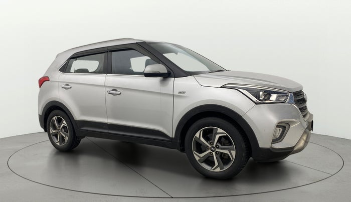 2018 Hyundai Creta SX AT 1.6 PETROL, Petrol, Automatic, 60,704 km, Right Front Diagonal