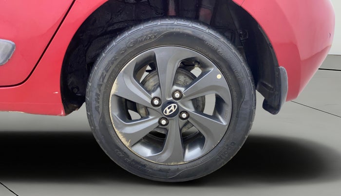2018 Hyundai Grand i10 SPORTZ 1.2 KAPPA VTVT DUAL TONE, Petrol, Manual, 36,888 km, Left Rear Wheel