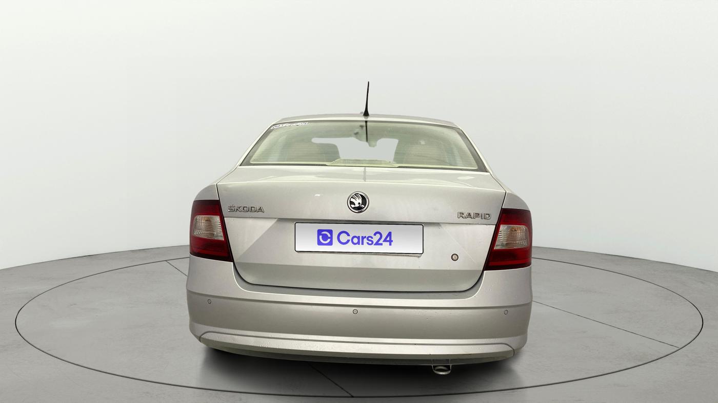 2021 Skoda Rapid AMBITION AT TSI, Petrol, Automatic, 1,11,308 km, Back/Rear