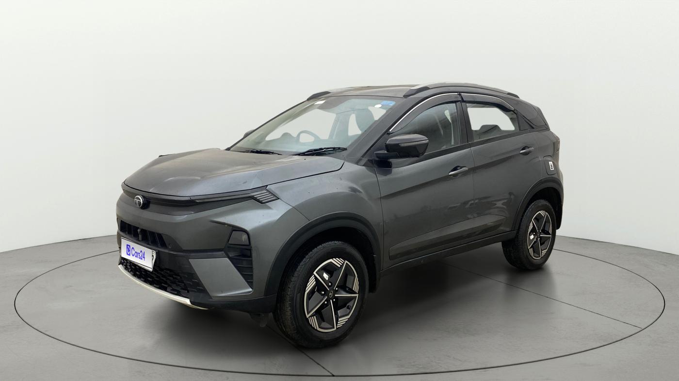 2024 Tata NEXON CREATIVE PLUS S 1.2 REVOTRON 6 AMT DT, Petrol, Automatic, 34,160 km, Left Front Diagonal