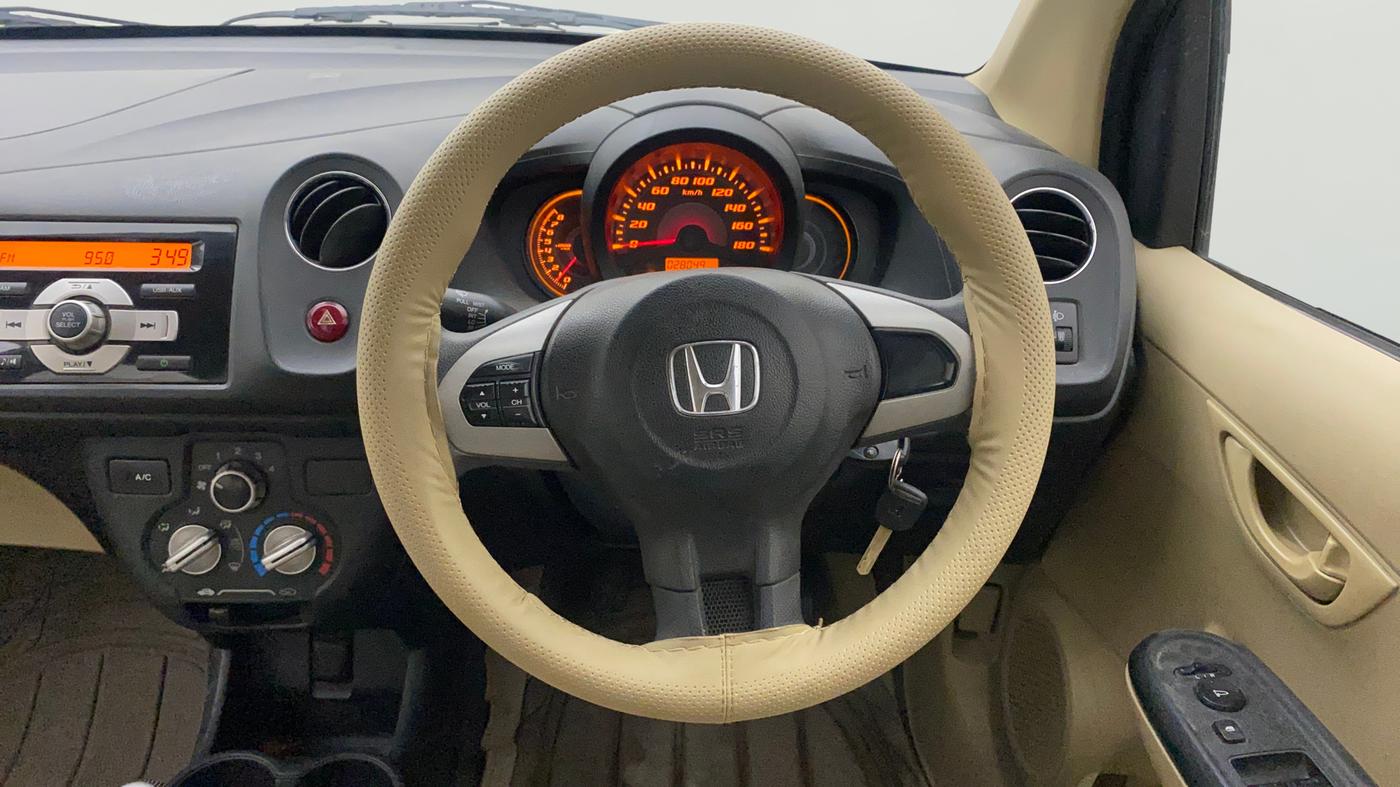 2014 Honda Amaze 1.2L I-VTEC SX, Petrol, Manual, 28,036 km, Steering Wheel Close Up