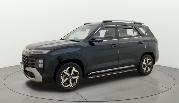 2025 Hyundai ALCAZAR Executive 7 STR 1.5 Turbo GDi Petrol MT, Petrol, Manual, 4,012 km, Left Front Diagonal