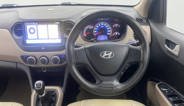 2014 Hyundai Grand i10 SPORTZ 1.2 KAPPA VTVT, Petrol, Manual, 44,321 km, Steering Wheel Close Up