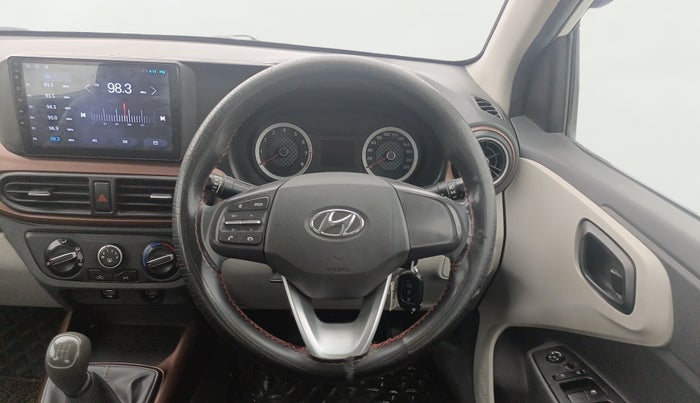2022 Hyundai AURA S 1.2 CNG, CNG, Manual, 90,192 km, Steering Wheel Close Up