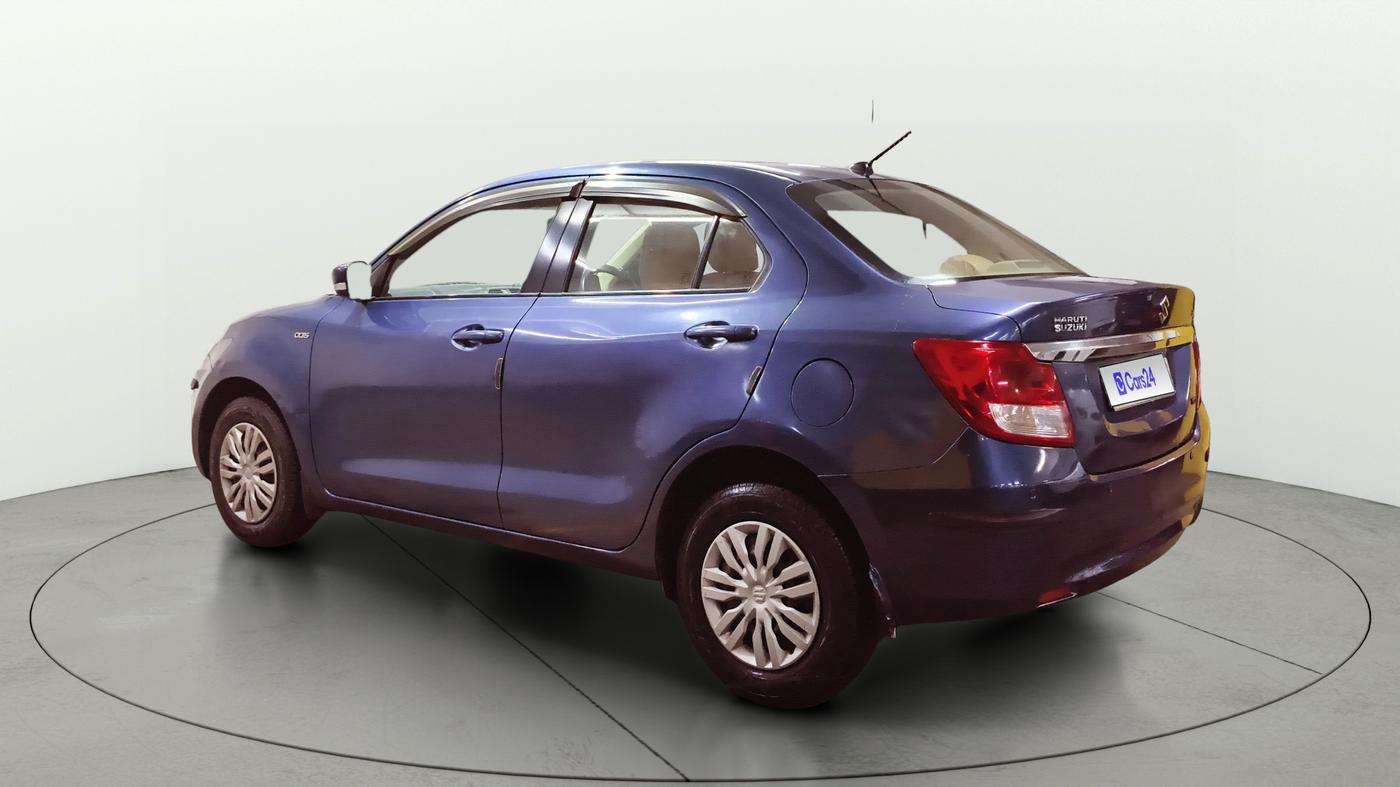 2017 Maruti Dzire VDI AMT, Diesel, Automatic, 82,938 km, Left Back Diagonal