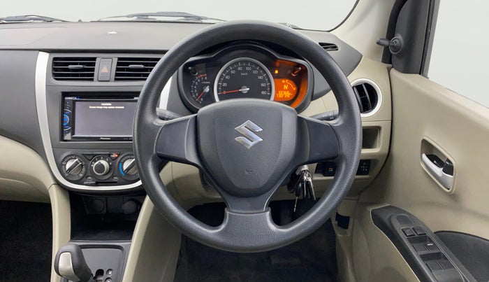 2014 Maruti Celerio VXI AMT, Petrol, Automatic, 33,767 km, Steering Wheel Close Up