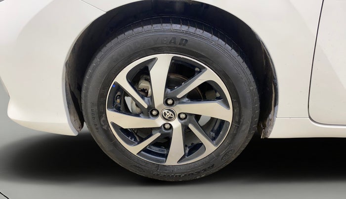 2023 Toyota Glanza G AMT, Petrol, Automatic, 1,31,108 km, Left Front Wheel