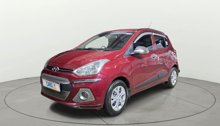 2016 Hyundai Grand i10 SPORTZ 1.2 KAPPA VTVT, Petrol, Manual, 34,118 km, Left Front Diagonal