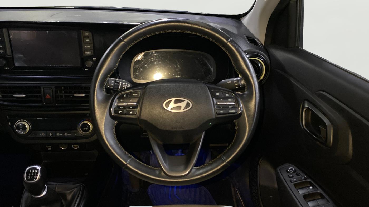 2023 Hyundai EXTER SX (O) CONNECT, Petrol, Manual, 54,026 km, Steering Wheel Close Up