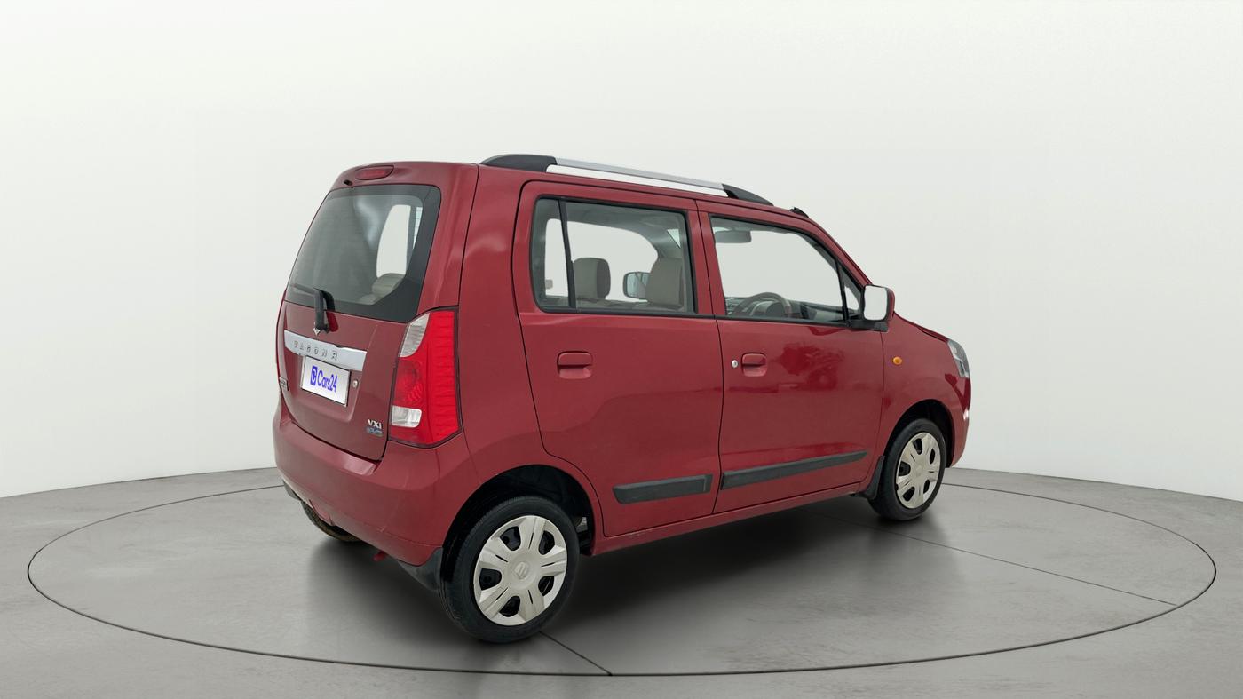 2015 Maruti Wagon R 1.0 VXI AMT, Petrol, Automatic, 40,336 km, Right Back Diagonal