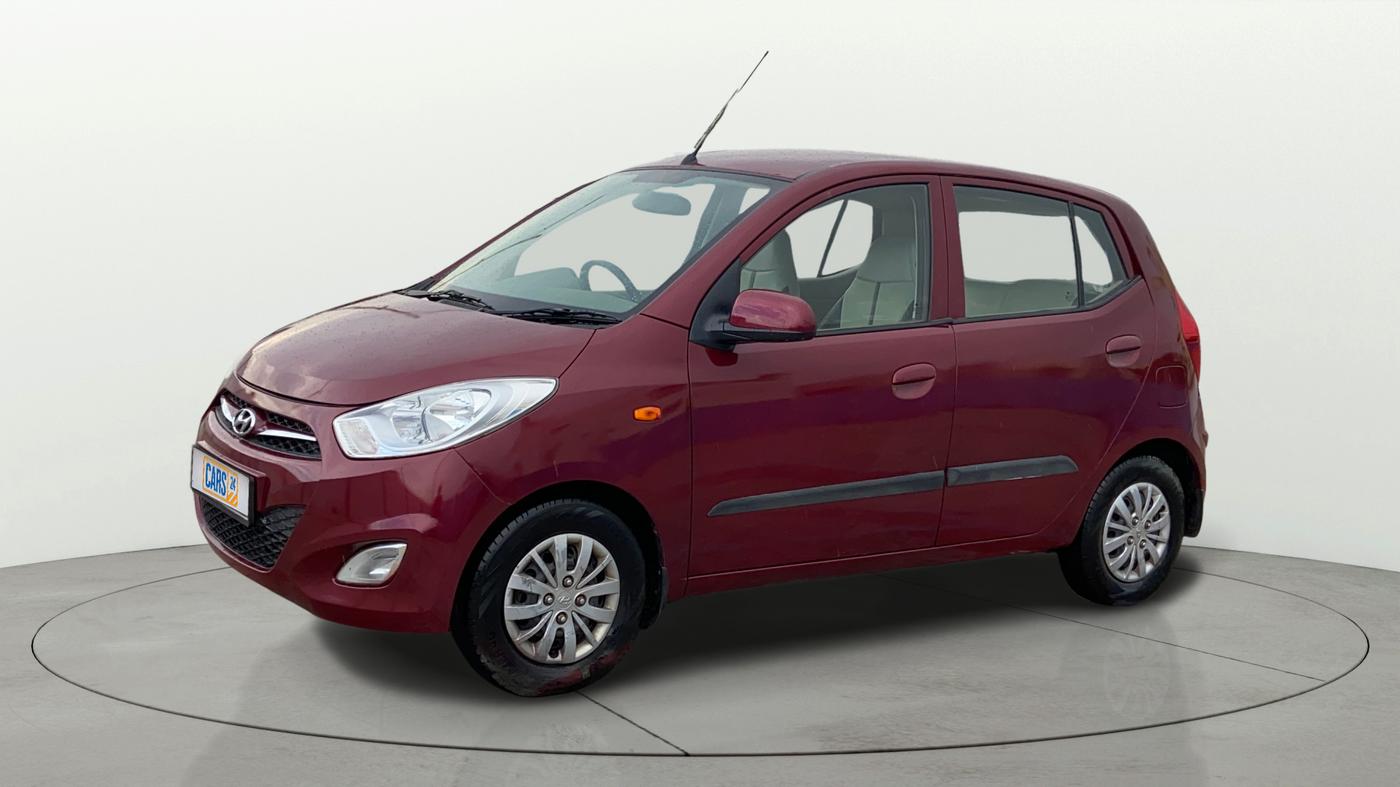 2016 Hyundai i10 SPORTZ 1.1, Petrol, Manual, 1,02,064 km, Left Front Diagonal