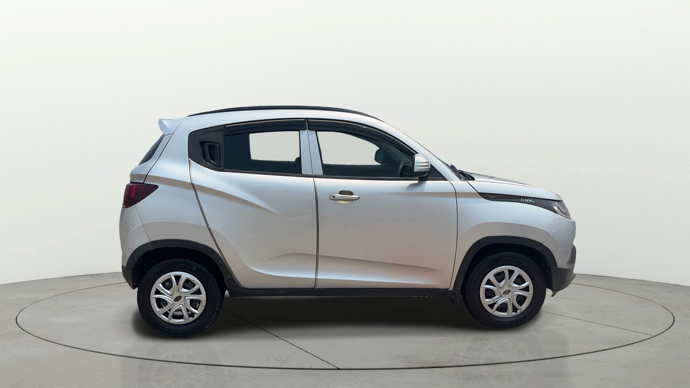 2017 Mahindra Kuv100 K4 PLUS 6 STR, Petrol, Manual, 80,741 km, Right Side View