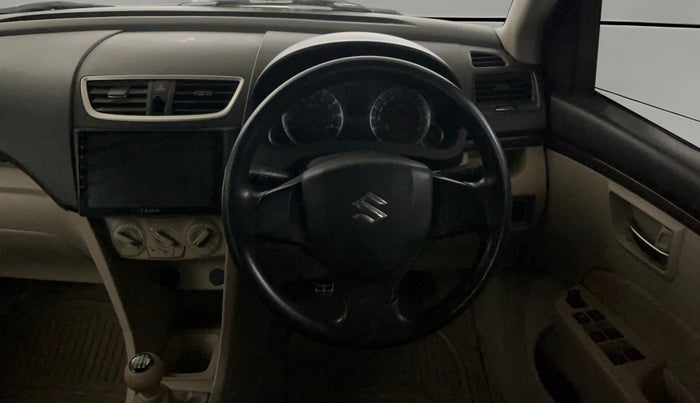 2014 Maruti Swift Dzire VXI, Petrol, Manual, 1,42,804 km, Steering Wheel Close Up