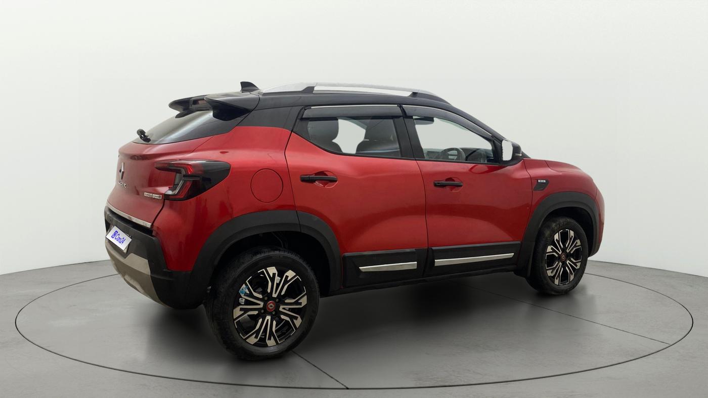 2022 Renault Kiger RXZ TURBO CVT DUAL TONE, Petrol, Automatic, 64,547 km, Right Back Diagonal