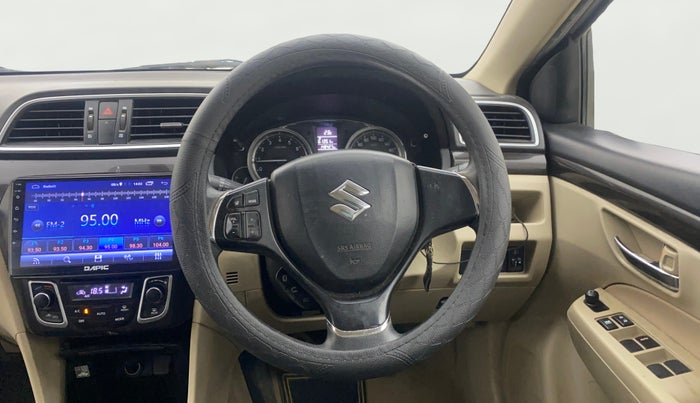 2018 Maruti Ciaz DELTA 1.4 MT PETROL, Petrol, Manual, 1,48,426 km, Steering Wheel Close Up