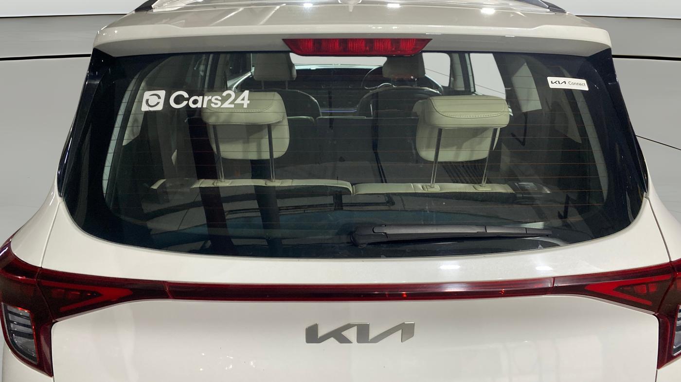 2023 KIA CARENS  LUXURY (O)1.5 TURBO DCT 7 STR, Petrol, Automatic, 6,043 km, Rear Windshield