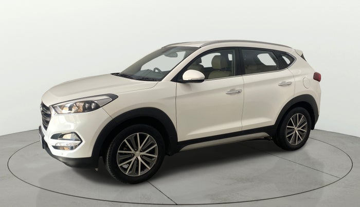 2018 Hyundai Tucson GLS 2WD AT PETROL, Petrol, Automatic, 92,925 km, Left Front Diagonal