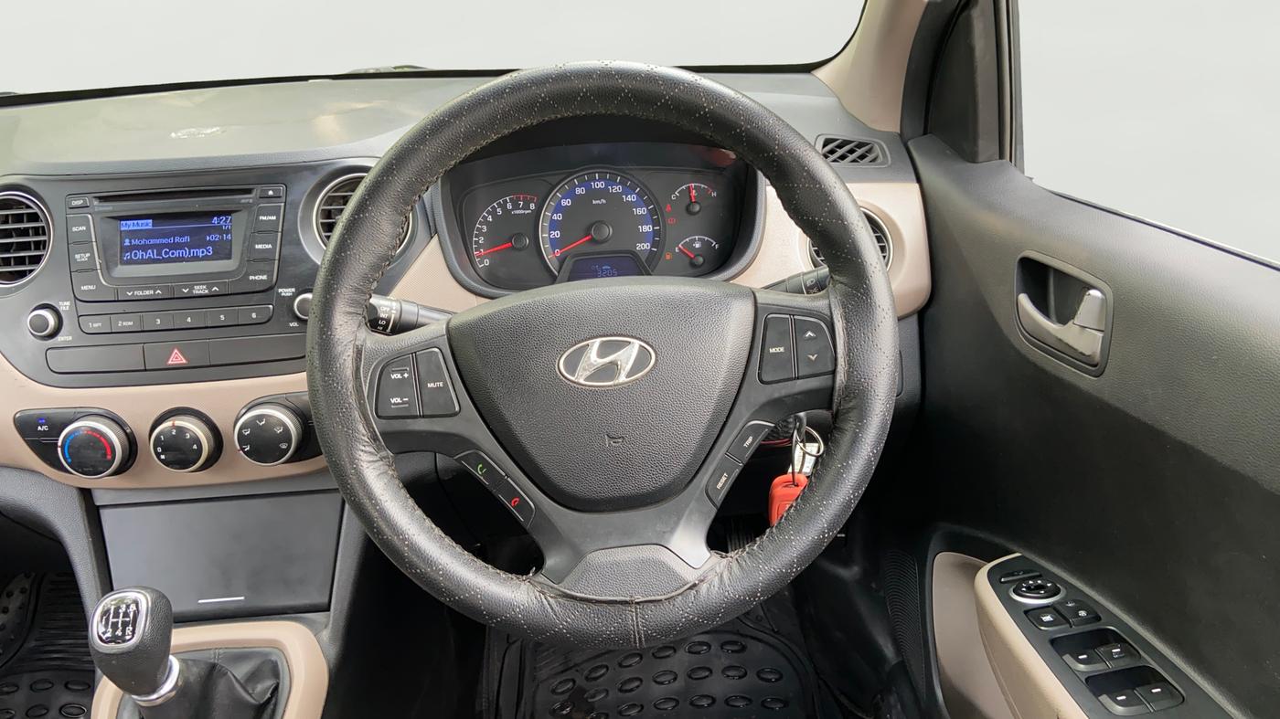 2014 Hyundai Xcent S (O) 1.2, Petrol, Manual, 58,711 km, Steering Wheel Close Up