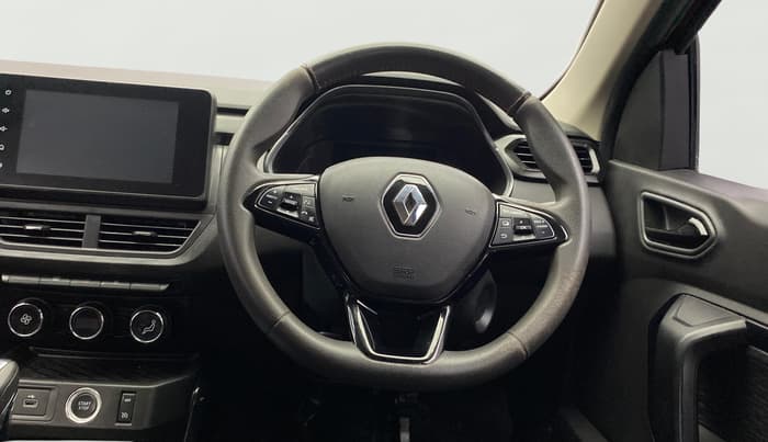 2022 Renault Kiger RXZ TURBO CVT DUAL TONE, Petrol, Automatic, 42,785 km, Steering Wheel Close Up