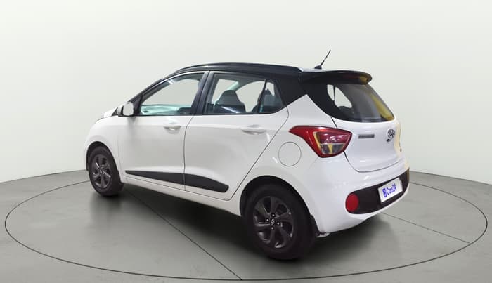 2019 Hyundai Grand i10 SPORTZ 1.2 KAPPA VTVT DUAL TONE, Petrol, Manual, 55,732 km, Left Back Diagonal