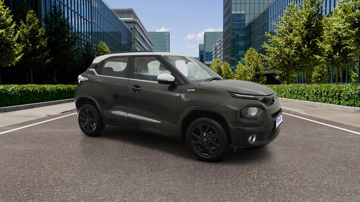 2025 Tata PUNCH Creative Plus (S) Camo Edition AMT, Petrol, Automatic, 11,242 km, Right Front Diagonal