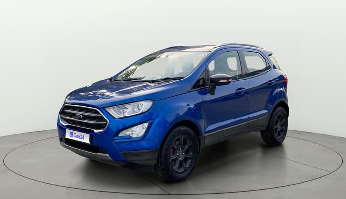 2020 Ford Ecosport TITANIUM + 1.5L PETROL AT, Petrol, Automatic, 50,757 km, Left Front Diagonal